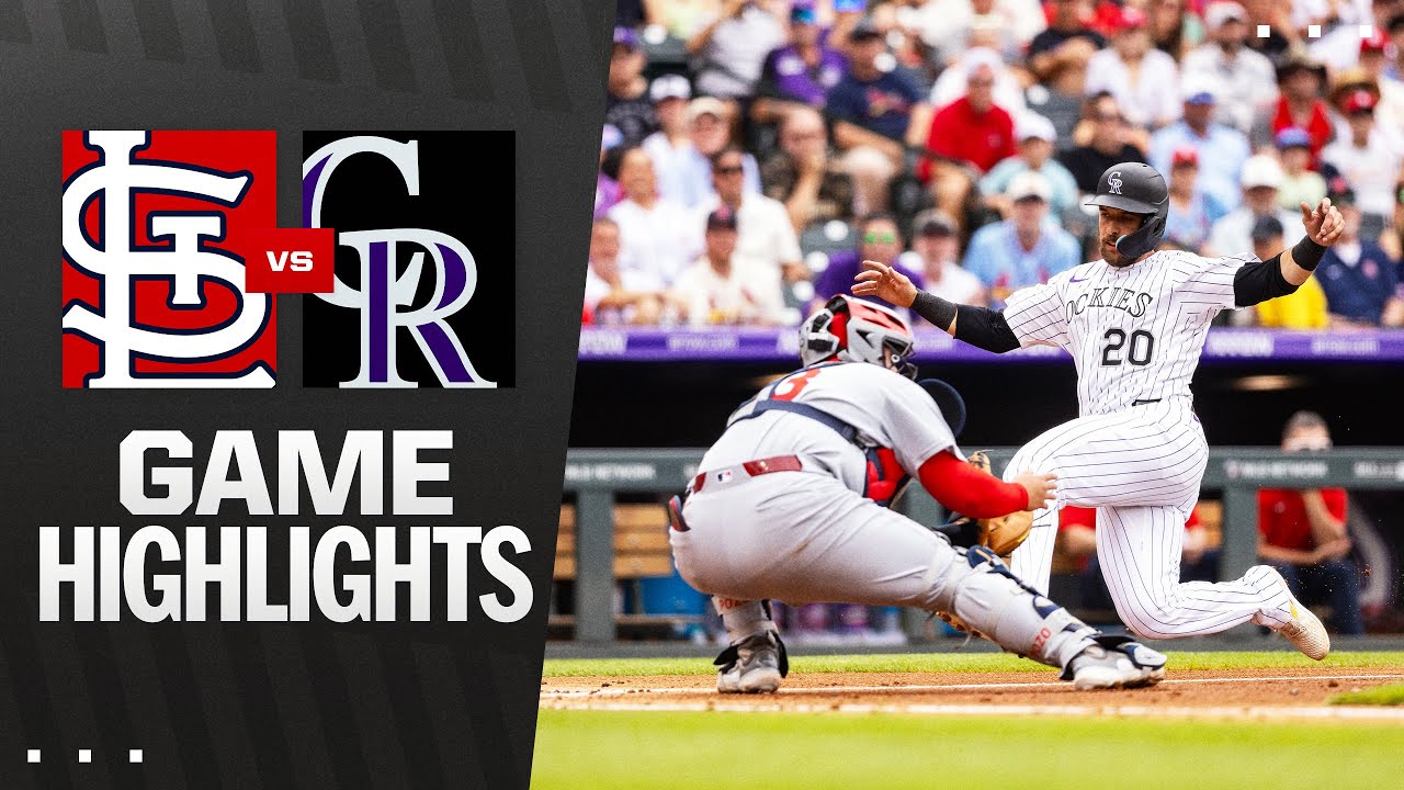 Cardinals vs. Rockies Game Highlights (7/23/25) | MLB Highlights