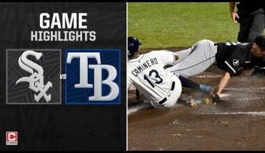 Chicago White Sox vs. Tampa Bay Rays - Game Highlights (7/25/25)