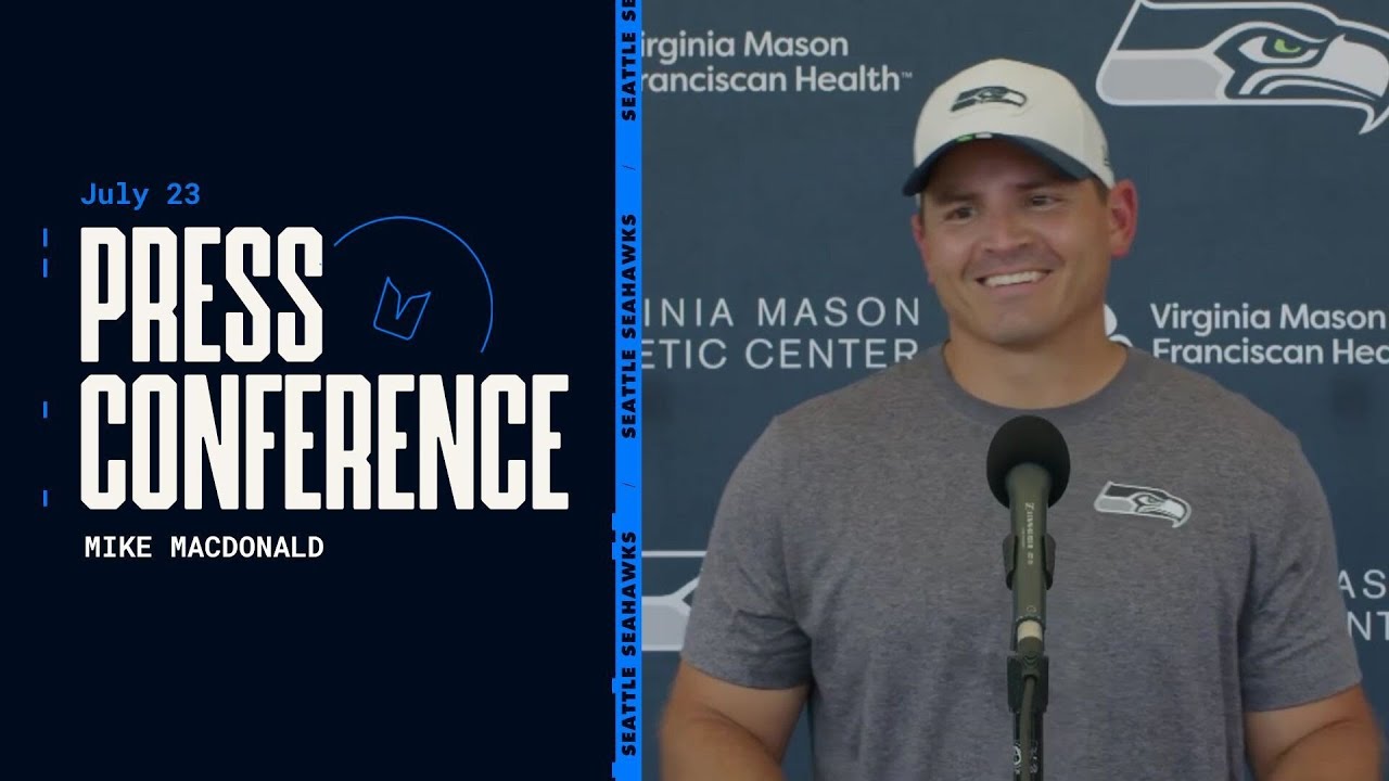 Mike Macdonald: "We Have To Become A Championship Team" | Press Conference - July 23, 2025