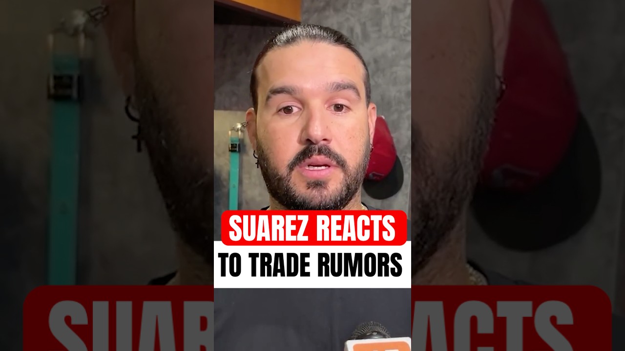 Eugenio Suárez REACTS to MLB Trade Rumors