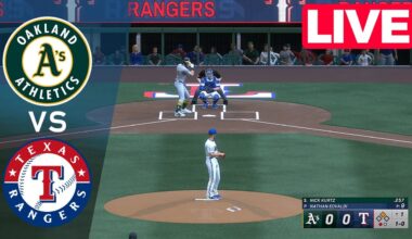 MLB LIVE🔴 Texas Rangers vs Oakland Athletics - Jul 23, 2025 | Full Game MLB 2025 EN VIVO