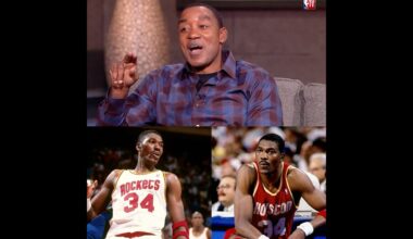 Why Hakeem The Dream Was '2 People' For The Bad Boys Pistons 😤 #shorts #sports #nba #basketball
