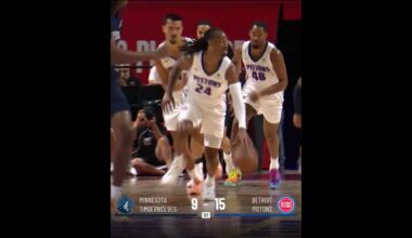 1st Quarter Highlights | Pistons vs Timberwolves #detroitpistons #pistons #nba #nbasummerleague