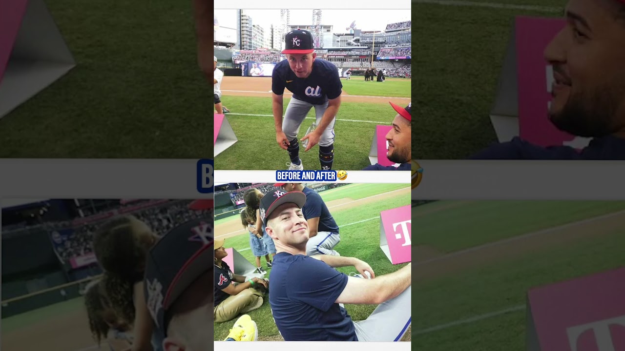 Bobby Witt Jr. is a Polaroid Pro! #royals #shorts #polaroidcamera #allstar #mlb