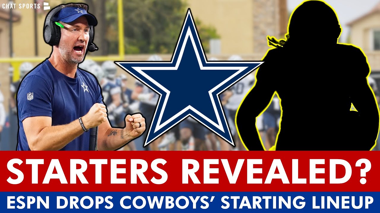 Dallas Cowboys SURPRISE Starting Lineup Revealed By ESPN