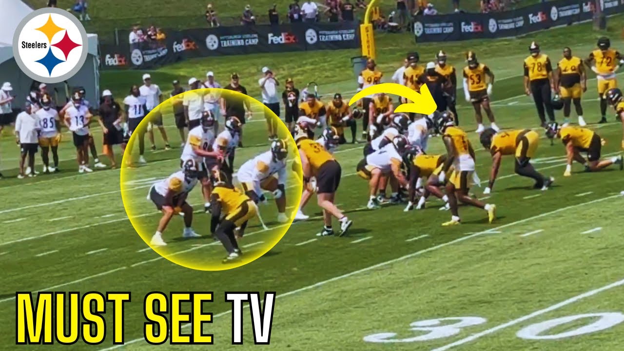 The Pittsburgh Steelers Training Camp Day 1 Already Look INSANE... | Steelers News |
