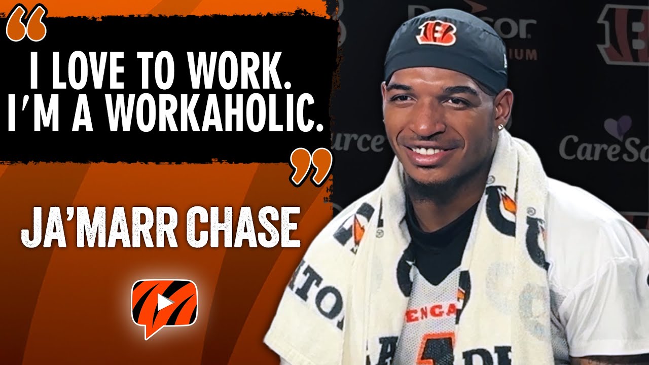 Ja'Marr Chase on Bengals' Training Camp, Joe Burrow, the New-Look Defense & MORE