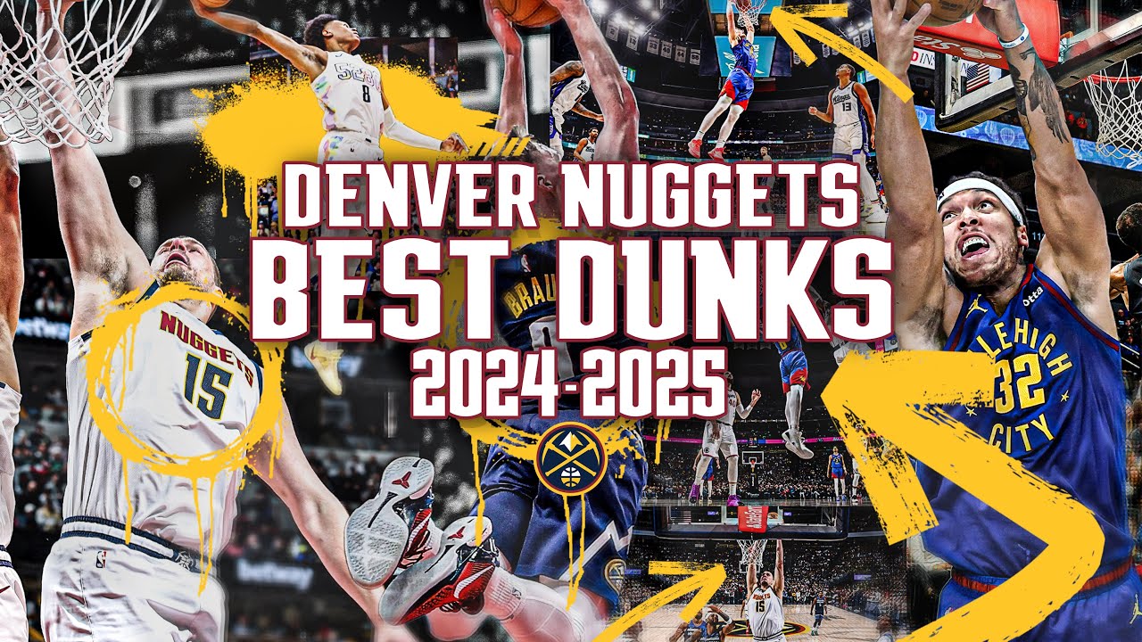 Best of Denver Nuggets: Dunks | Full 2024-25 Season 🎥