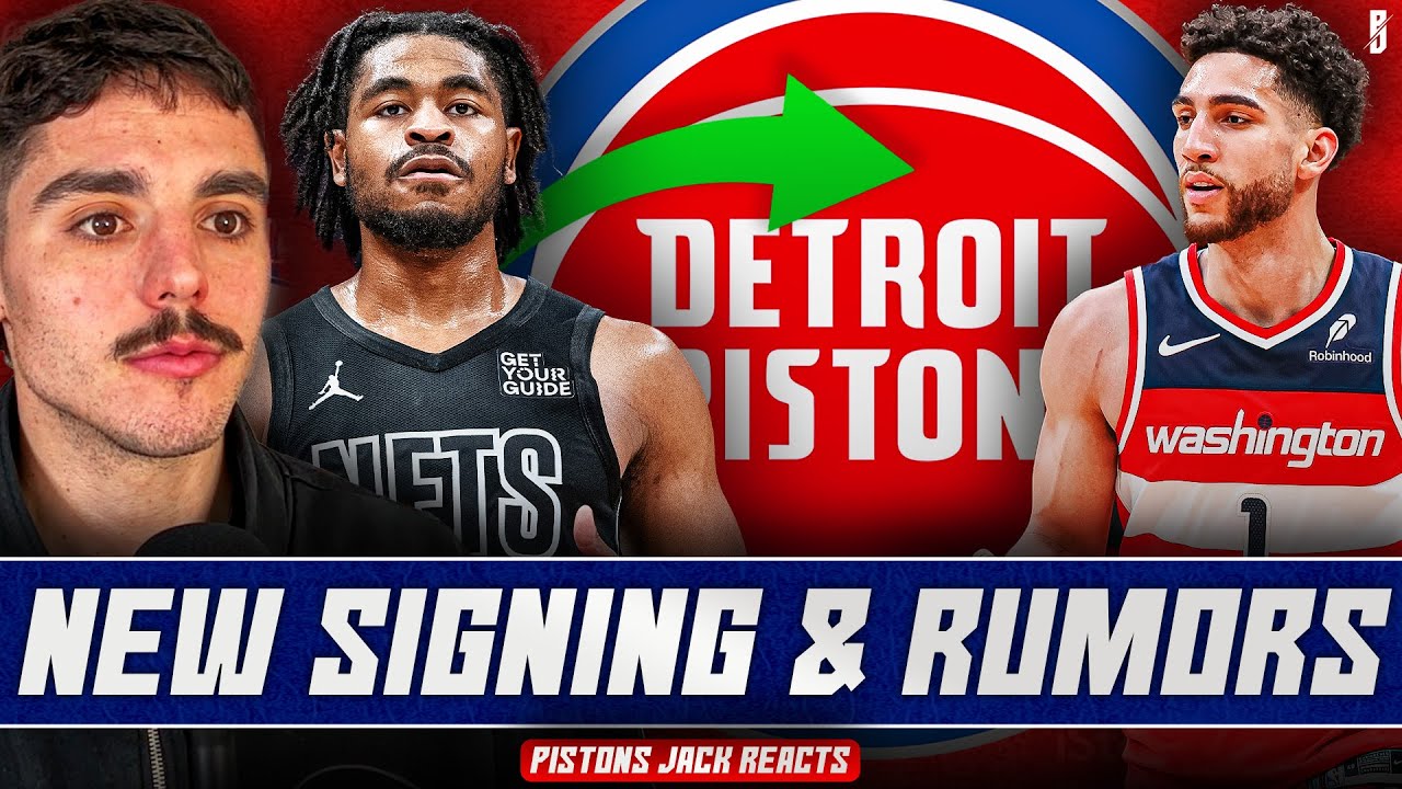 Pistons Betting Favourites to Land Elite Bucket Getter? 👀 + Sneaky New Signing | Pistons Jack Reacts