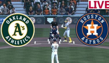 🔴LIVE 🔴Oakland Athletics VS Houston Astros / June 24/ Envivo/MLB the show 25