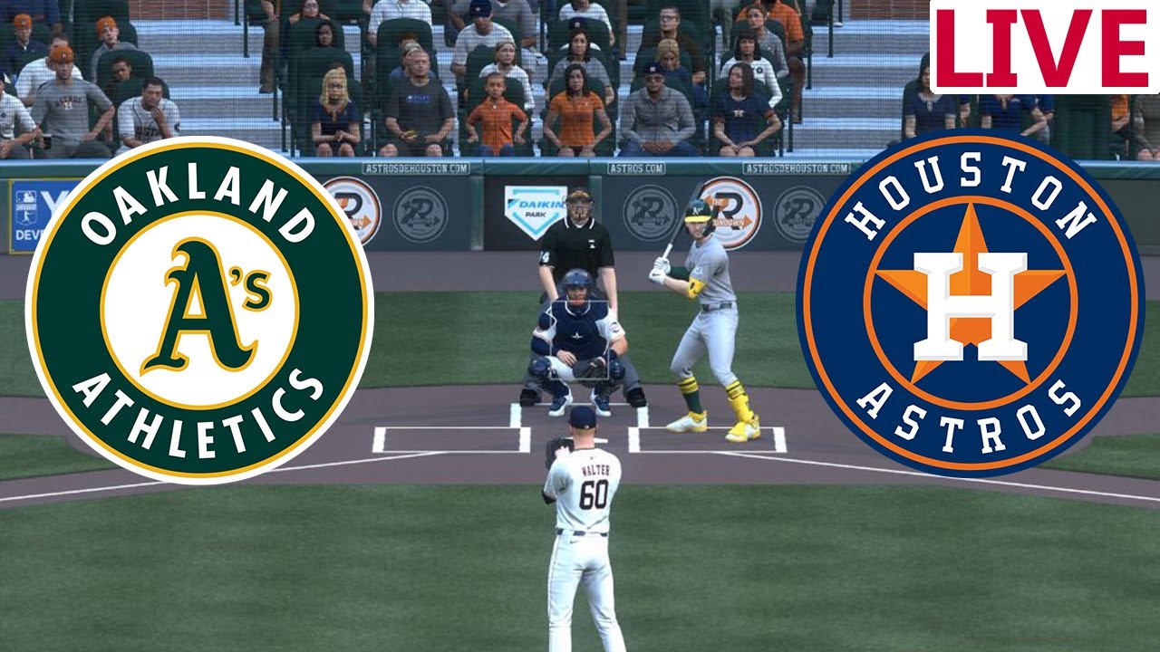 🔴LIVE 🔴Oakland Athletics VS Houston Astros / June 24/ Envivo/MLB the show 25