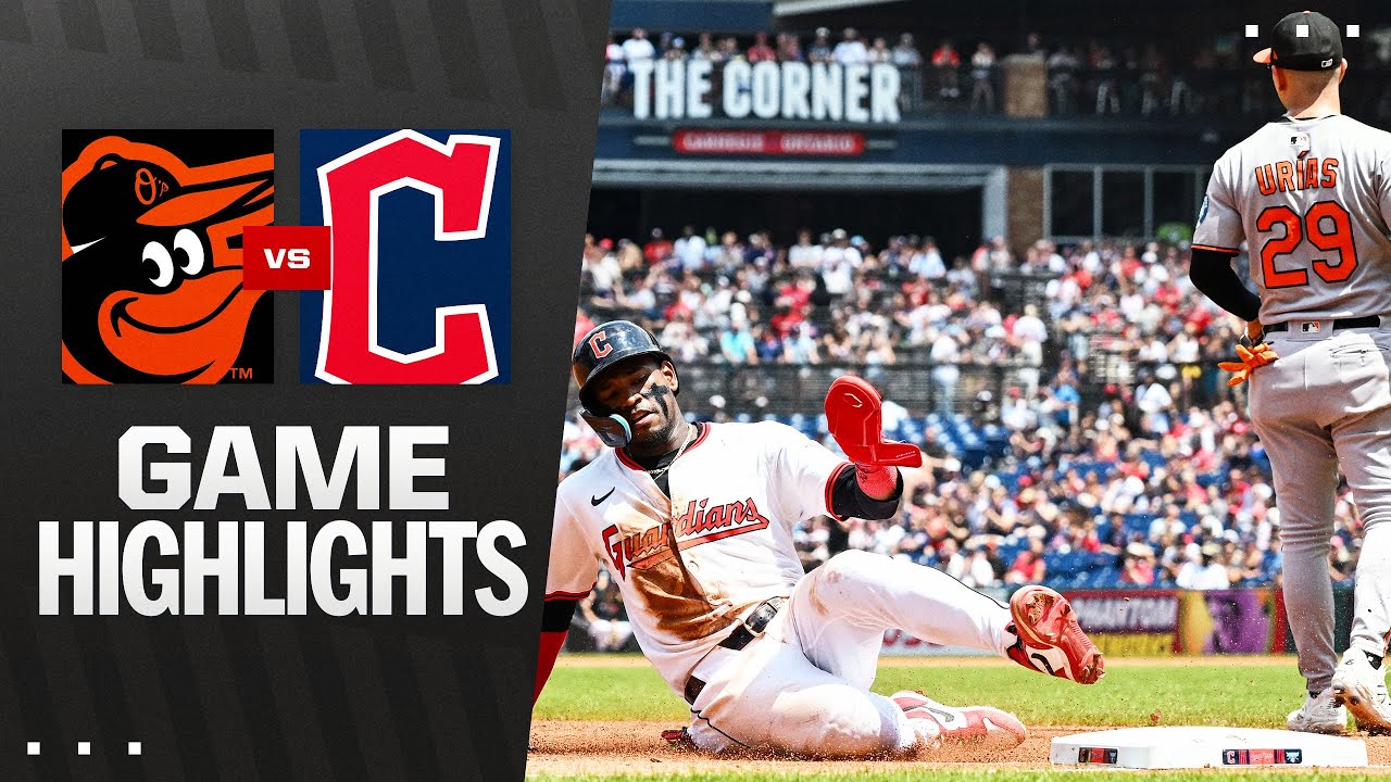 Orioles vs. Guardians Game Highlights (7/24/25) | MLB Highlights
