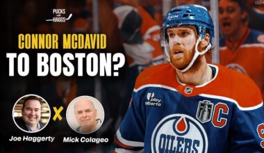 Connor McDavid to the BRUINS? | Pucks with Haggs