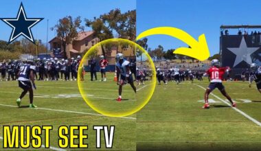 The Dallas Cowboys DAY 3 Training Camp Highlights Are HEATING UP WITH PADS... | Cowboys News |