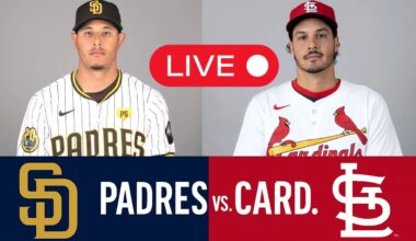 San Diego Padres vs San Luis Cardinas  | Juego en Vivo | MLB 2025