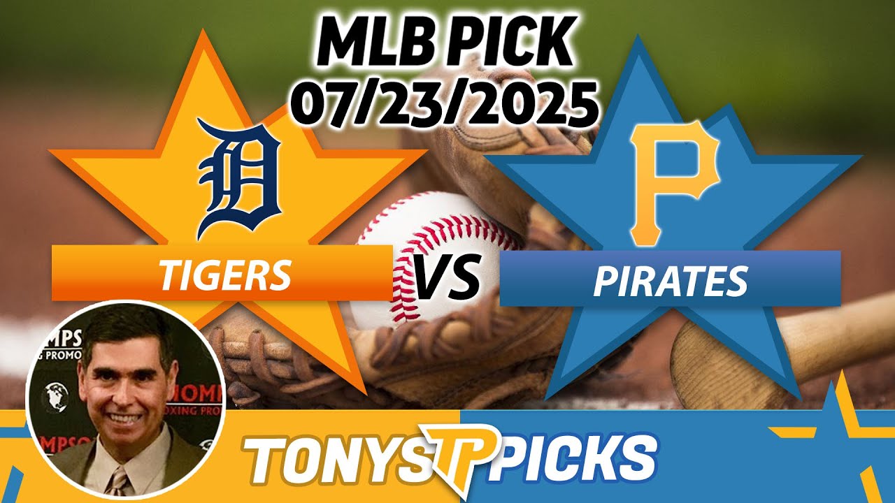 Detroit Tigers vs Pittsburgh Pirates Pick 7/23/25 MLB Pick Prediction