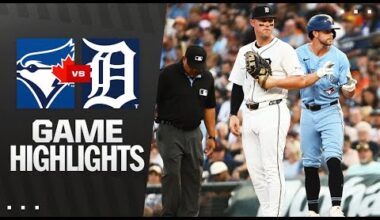 Blue Jays vs. Tigers Game Highlights (7/24/25) | MLB Highlights