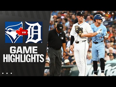 Blue Jays vs. Tigers Game Highlights (7/24/25) | MLB Highlights