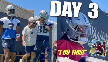 Dallas Cowboys *HEATED* DAY 3 Training Camp Highlights: Joe Milton SENDS MESSAGE to Fans + PICKENS 🔥
