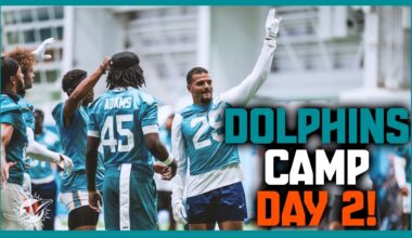 Miami Dolphins 2025 Training Camp Day 2: Young Guys Shining!