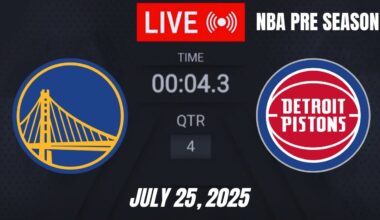 NBA LIVE! Golden State Warriors vs Detroit Pistons | July 25, 2025 | Warriors vs Pistons | 2K25
