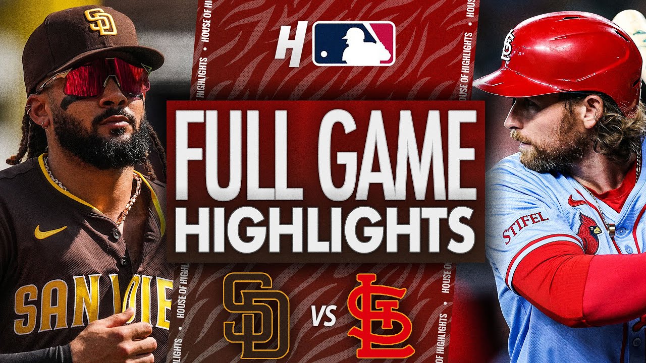 San Diego Padres vs St. Louis Cardinals - FULL GAME HIGHLIGHTS  | July 24, 2025 MLB Season