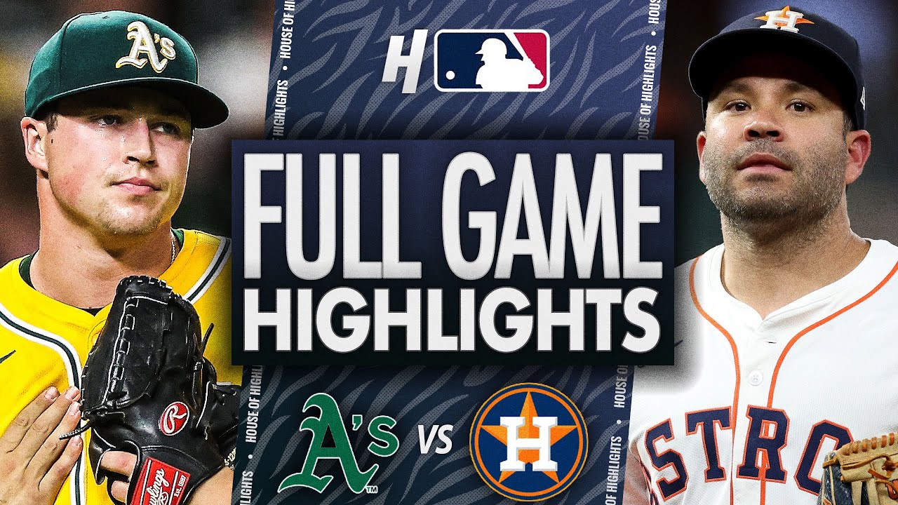 Athletics vs Houston Astros - FULL GAME HIGHLIGHTS | July 24, 2025 MLB Season