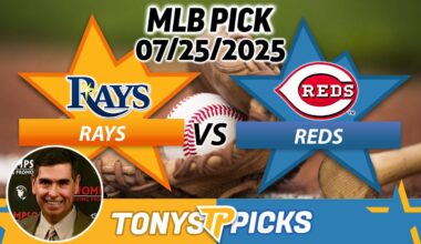 Tampa Bay Rays vs Cincinnati Reds Pick 7/25/25 MLB Pick Prediction