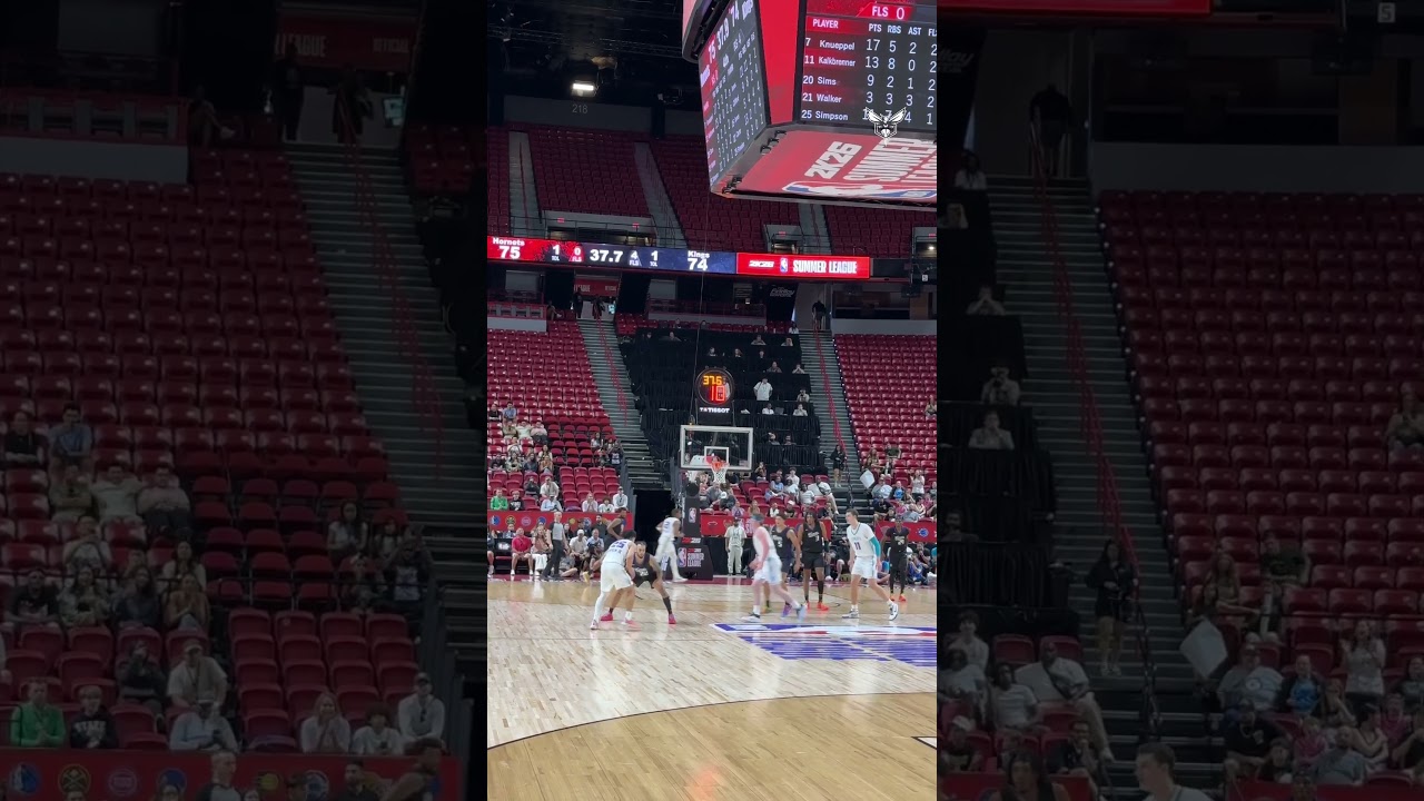 CLUTCH KON! #nba #summerleague #charlottehornets