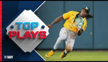 Top MLB Plays of 7/24! (Lawrence Butler makes outstanding catch!)