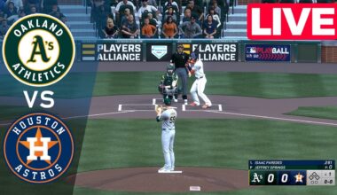 MLB LIVE🔴 Houston Astros vs Oakland Athletics - Jul 24, 2025 | Full Game MLB 2025 EN VIVO