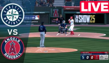 MLB LIVE🔴 Seattle Mariners vs Los Angeles Angels - Jul 24, 2025 | Full Game MLB 2025 EN VIVO