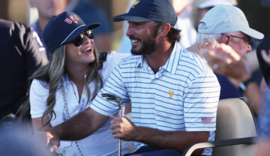 max homa and wife 2022 presidents cup