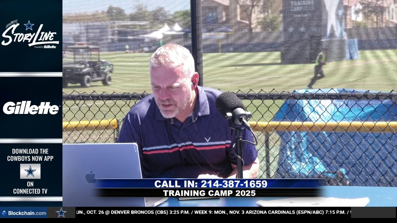 LIVE: Cowboys StoryLine Podcast | 7-25-25 | Dallas Cowboys 2025