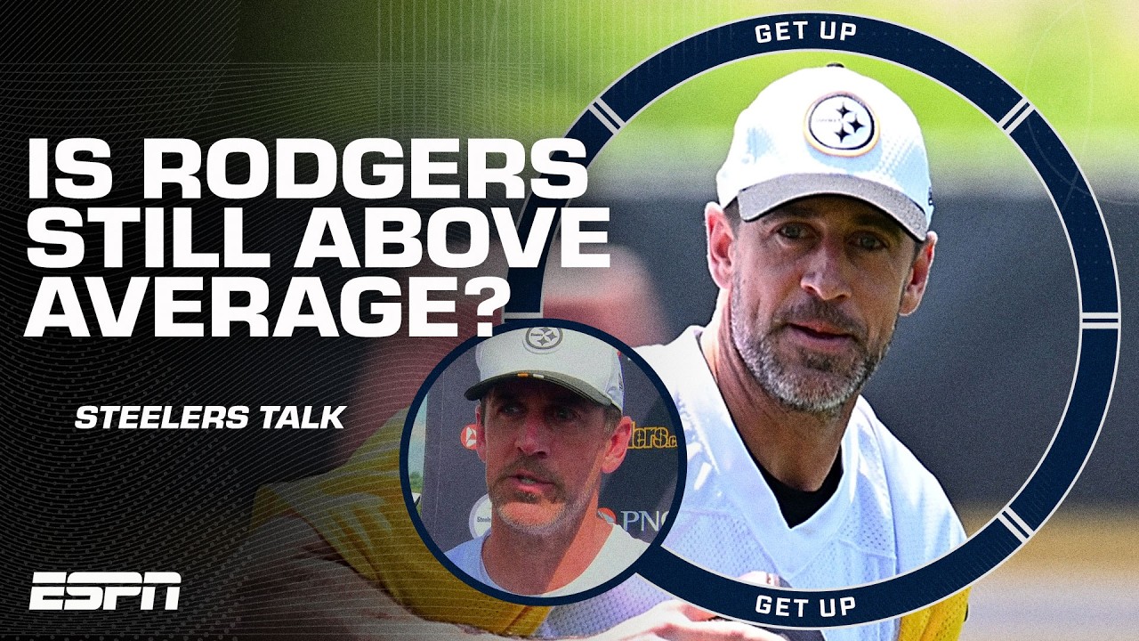 BEST CASE SCENARIO for Aaron Rodgers & the Pittsburgh Steelers? 👀 Rodgers says TOP 10 😳 | Get Up