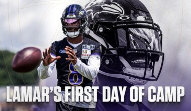 Lamar Jackson's First Day of Ravens Training Camp 2025 | Baltimore Ravens
