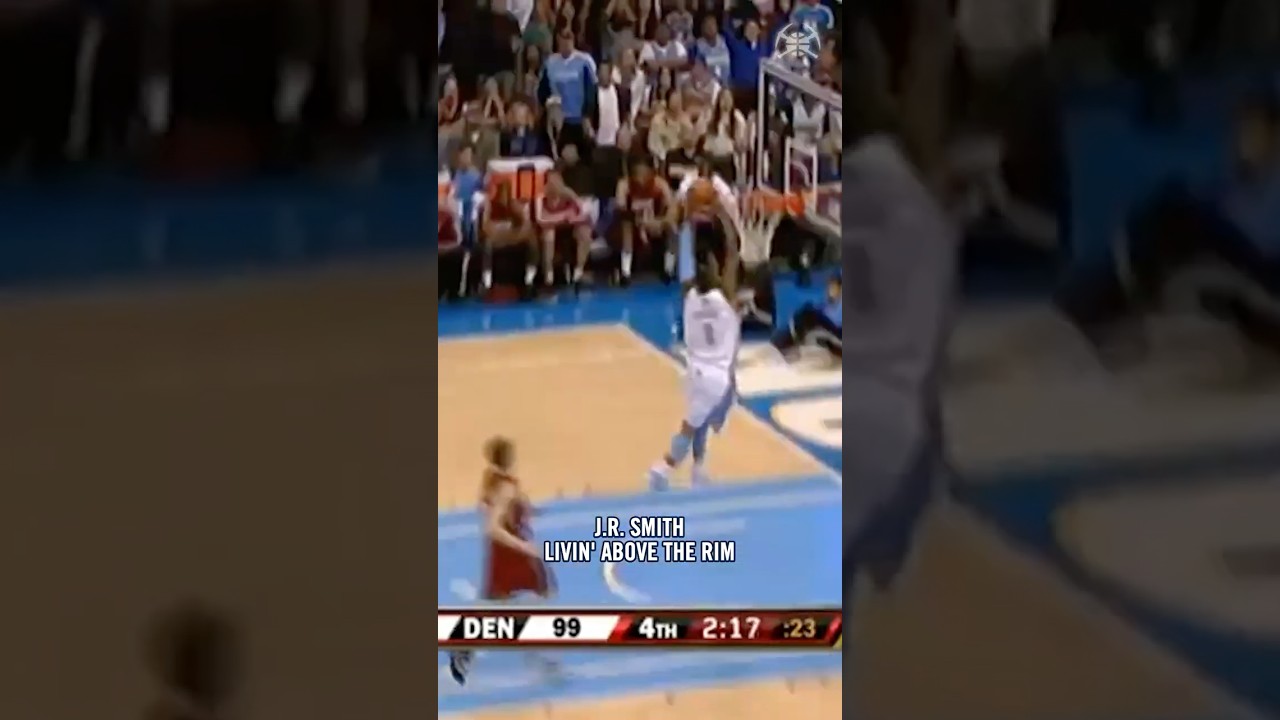 Just reminiscing 💭 #jrsmith #denvernuggets #NBA #nbadunkweek  #bestofnba #basketball #sports