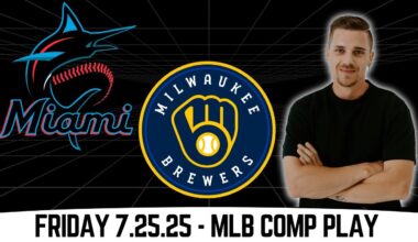 Miami Marlins vs Milwaukee Brewers - MLB Picks & Predictions - 7/25/25 - MLB Free Best Bets & Odds
