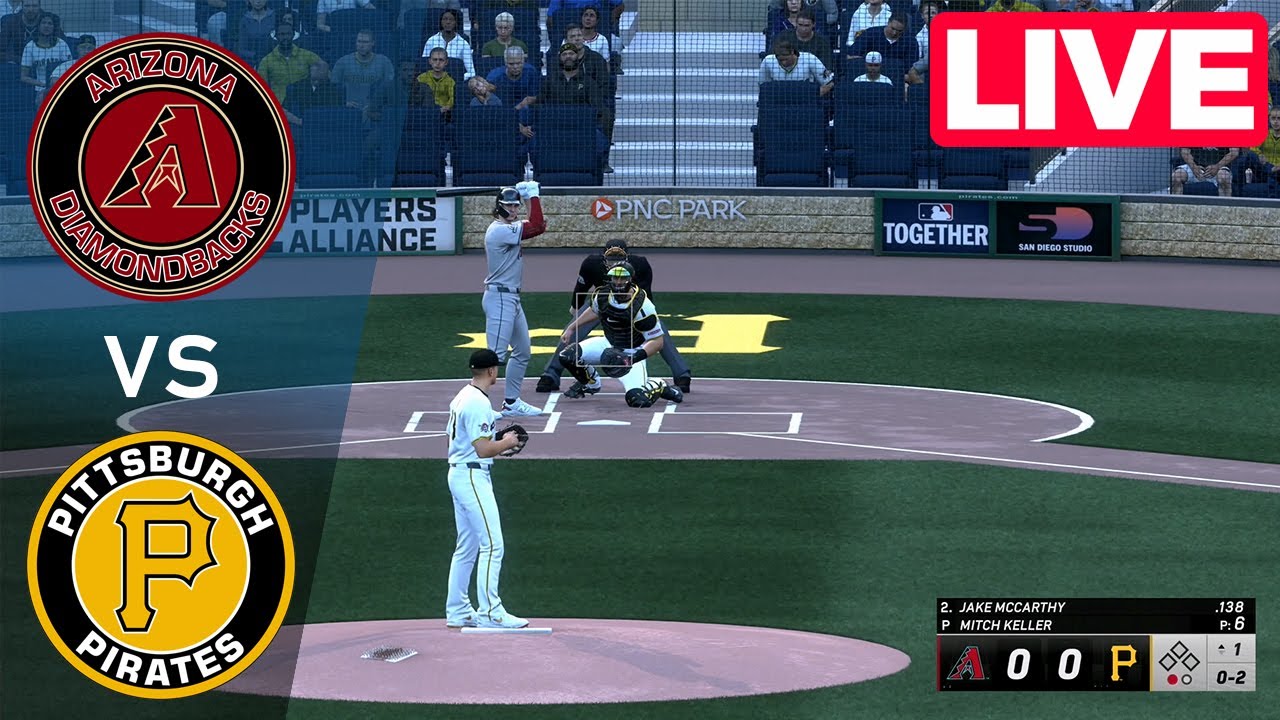 MLB LIVE🔴 Arizona Diamondbacks vs Pittsburgh Pirates - Jul 25, 2025 | Full Game MLB 2025 EN VIVO