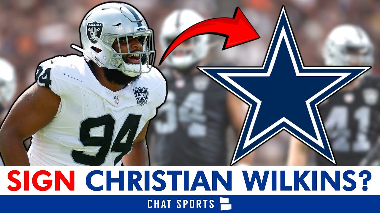 Christian Wilkins To Cowboys? Dallas Cowboys Rumors On Signing Wilkins After Raiders Release