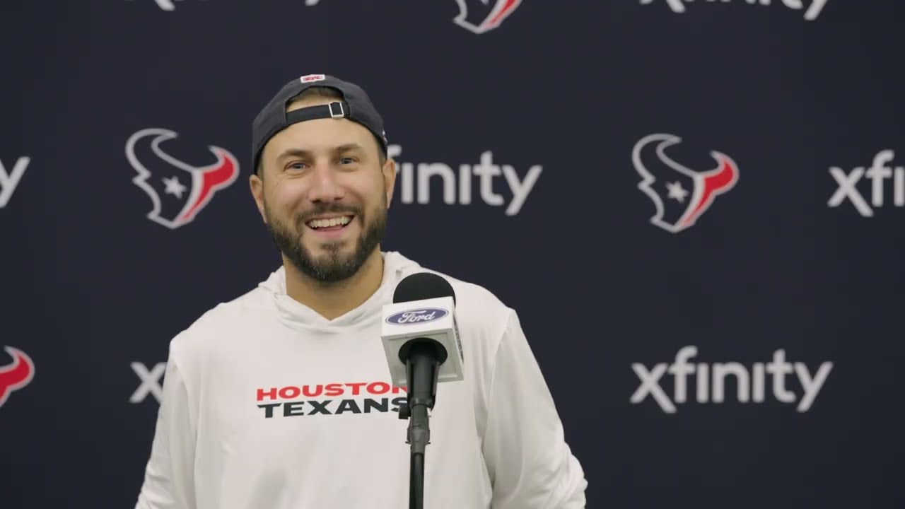 Offensive Coordinator Nick Caley Texans Media Availability | Full July 25 Q&A