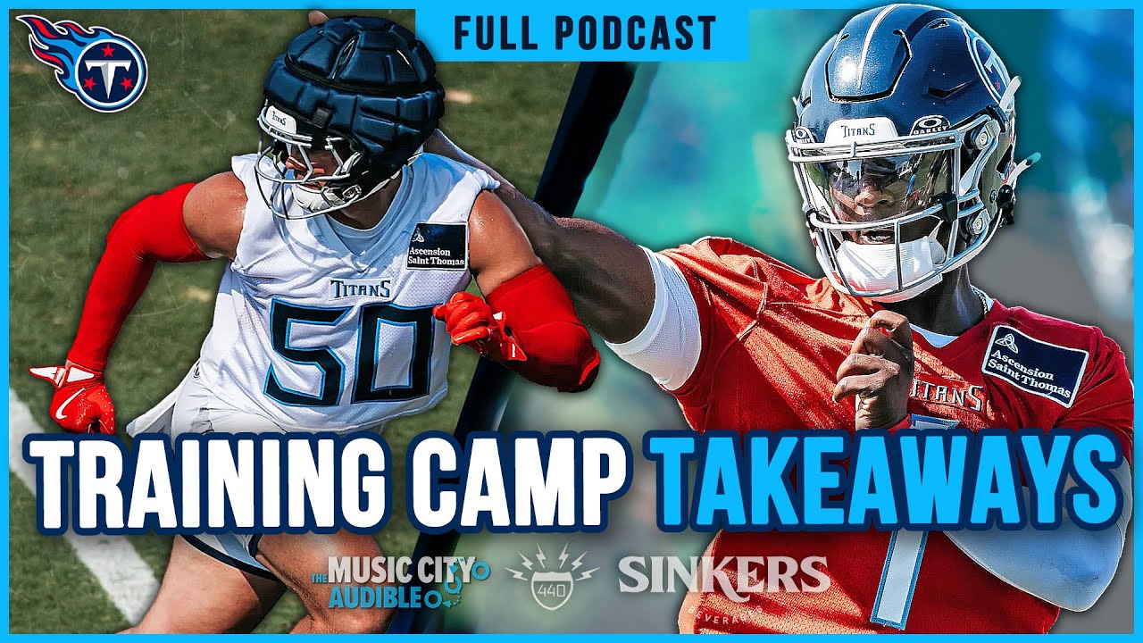 Takeaways from Titans Training Camp Week 1: Cam Ward, Cody Barton, Femi Oladejo, and MORE!