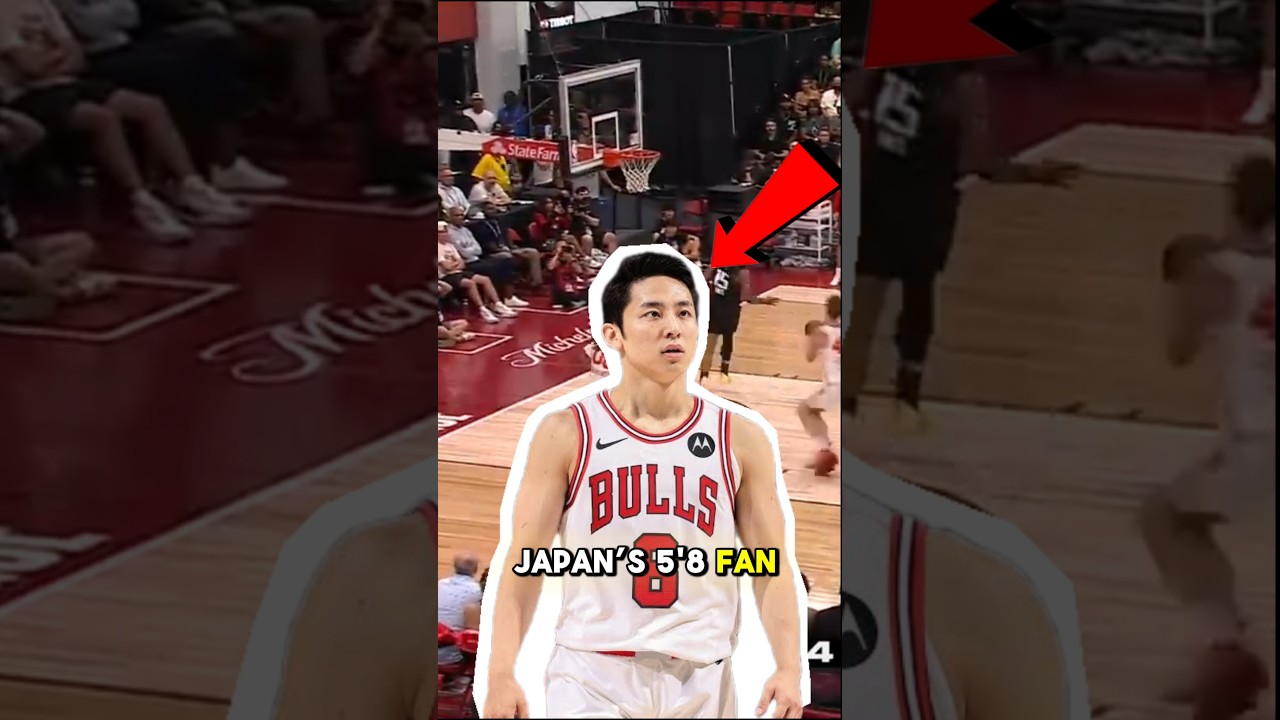 Japan’s 5’8 Star Just Signed With The Chicago Bulls! #shorts #nba #yukikawamura
