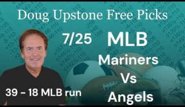 MLB Picks and Predictions – Seattle Mariners vs. Los Angeles Angels 7/25/25 Free Best Bets & Odds