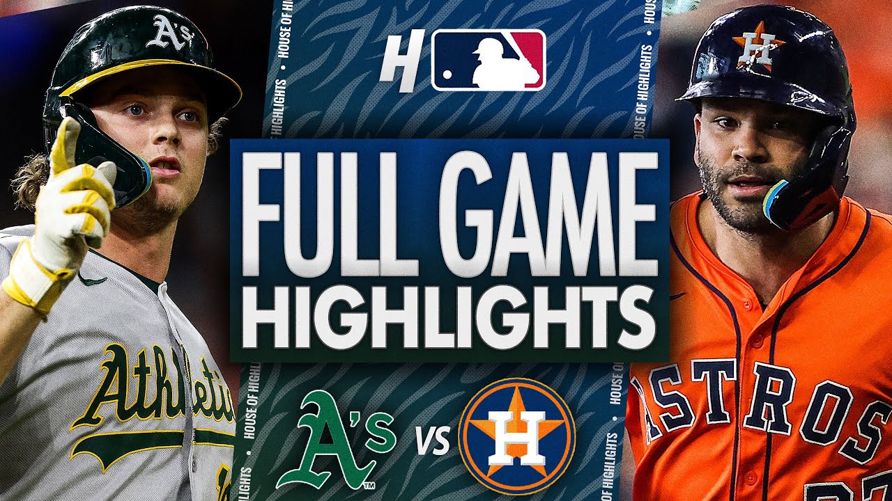 Athletics vs Houston Astros - FULL GAME HIGHLIGHTS | July 25, 2025 MLB Season