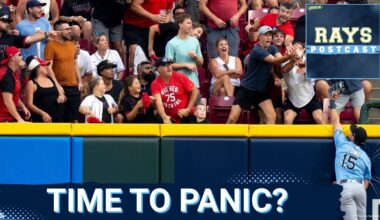 RAYS POSTCAST: The Tampa Bay Rays CAN'T CATCH A BREAK vs the Cincinnati Reds