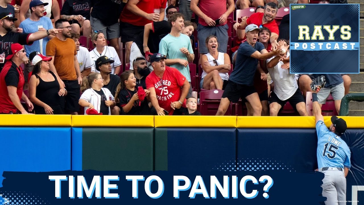 RAYS POSTCAST: The Tampa Bay Rays CAN'T CATCH A BREAK vs the Cincinnati Reds