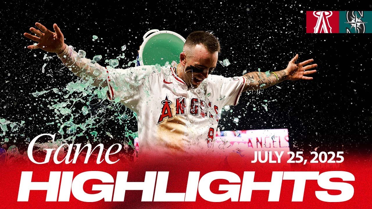 Mariners vs. Angels Game Highlights (7/25/25) | MLB Highlights