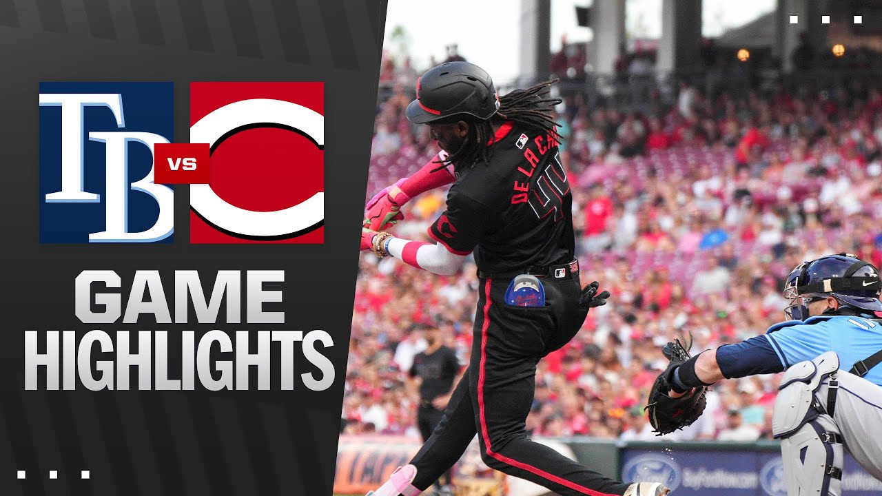 Rays vs. Reds Game Highlights (7/25/25) | MLB Highlights