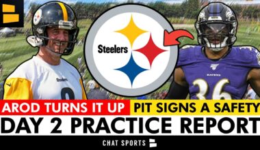 Steelers News: PIT Signs Chuck Clark + Aaron Rodgers Shakes Off The Rust On Day 2 Of Training Camp!